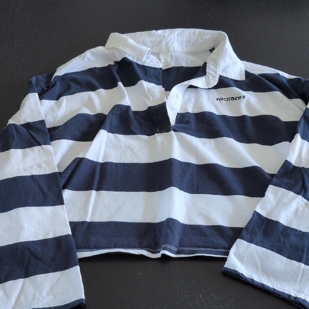 Striped Black and White Shirt